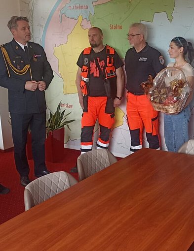 Wyjątkowa wizyta z okazji Dnia Strażaka