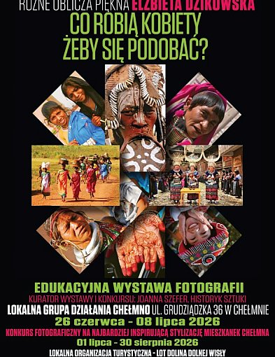 Wielkoformatowa i edukacyjna wystawa fotografii „Różne oblicza piękna...