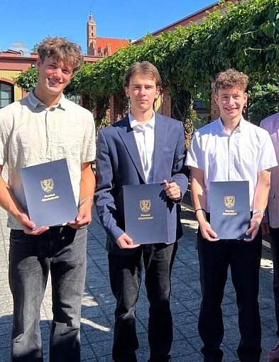 Poznajcie uczniów z Nagrodami Starosty Chełmińskiego!