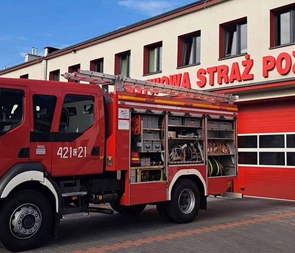 Interwencja strażaków przy ul. 22 Stycznia w Chełmnie-98496
