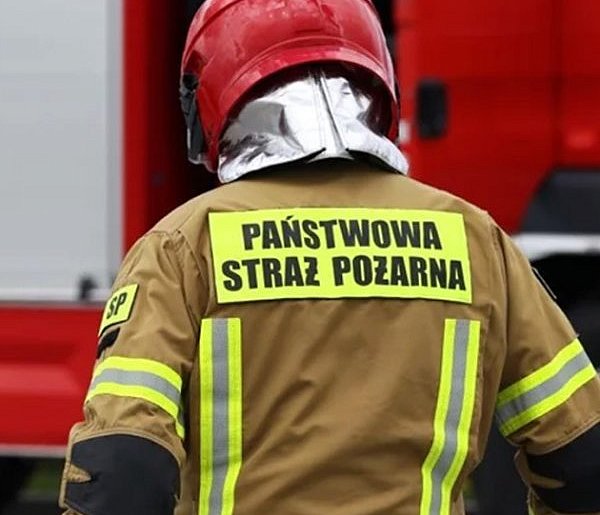 Interwencja strażaków przy ul. Ustronie w Chełmnie – wykryto nieszczelność...