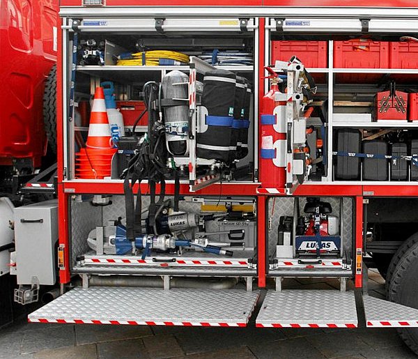 Pożar samochodu osobowego w Lipienku