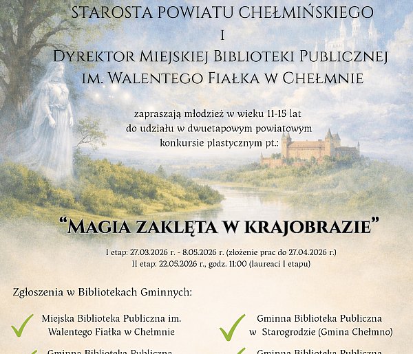 Dwuetapowy powiatowy konkurs plastyczny