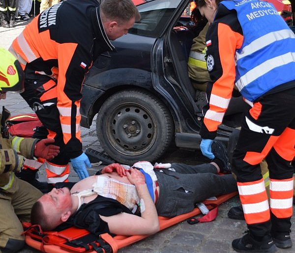 Tragiczny wypadek w centrum Chełmna