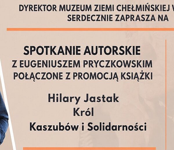 Na jutro polecamy spotkanie autorskie z Eugeniuszem Pryczkowskim