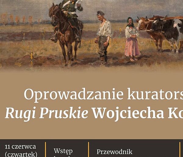 Oprowadzanie kuratorskie wokół obrazu Wojciecha Kossaka
