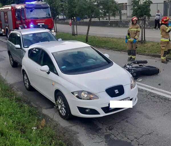 Poranny wypadek na Dworcowej