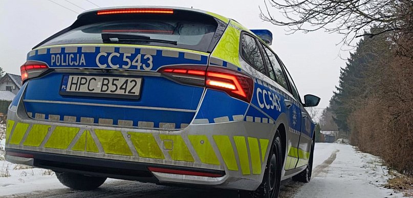 Dzięki szybkiej reakcji policjantów Senior w porę otrzymał pomoc