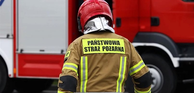 Interwencja strażaków przy ul. Ustronie w Chełmnie – wykryto nieszczelność...