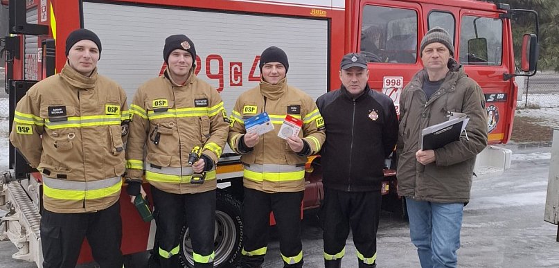 Montaż czujek czadu i dymu czas START