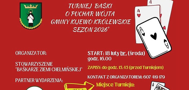 Turniej Baśki o Puchar Wójta Gminy Kijewo Królewskie