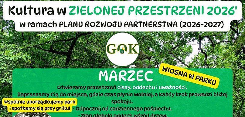Wracamy do Parku Inicjatyw Lokalnych w Sołectwie Dorposz Szlachecki