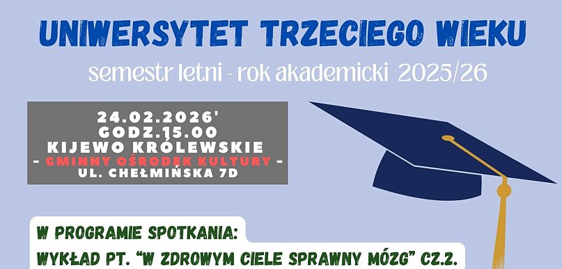 Wykład dla słuchaczy UTW w Kijewie Królewskim