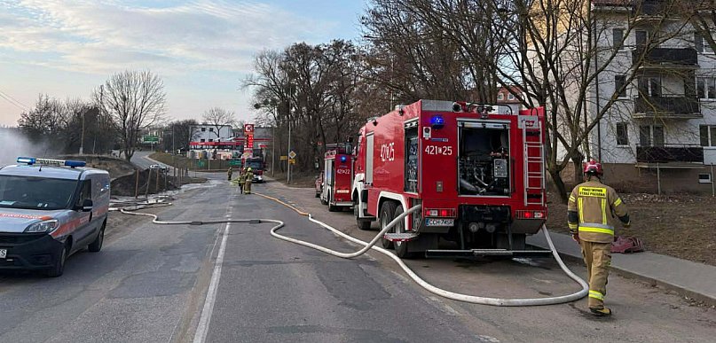 Ewakuacja mieszkańców Raszei  i Skłodowskiej! Co wydarzyło się w Chełmnie?