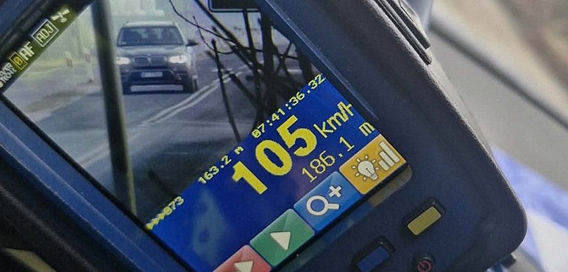 Stracił prawo jazdy za przekroczenie prędkości poza obszarem zabudowanym