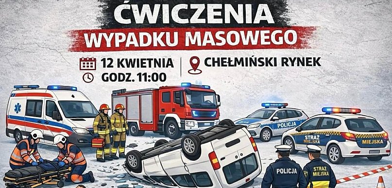 UWAGA! Wielka akcja ratunkowa na rynku w Chełmnie!