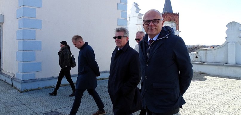 Minister Grzegorz Karpiński z wizytą w Chełmnie