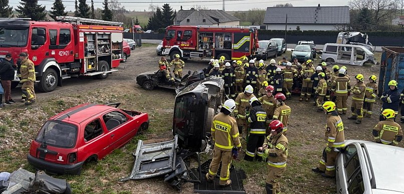 Szkolenie podstawowe strażaków ratowników OSP powiatu chełmińskiego