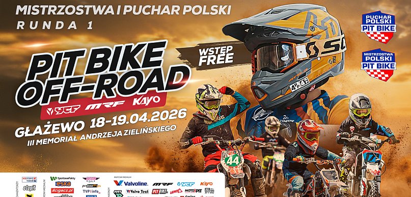 Wielkie otwarcie! Na torze w Głażewie startuje sezon zawodów Pit Bike