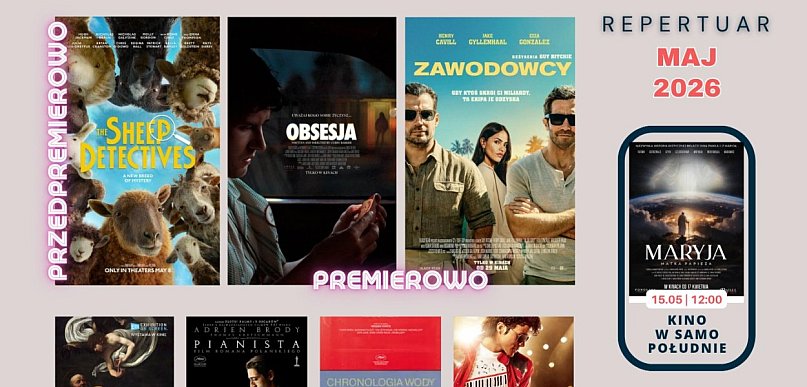 Maj w Kinoteatrze Rondo – zapraszamy do kina!