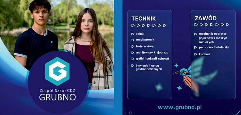 Tydzień otwarty szkoły ZS CKZ w Grubnie