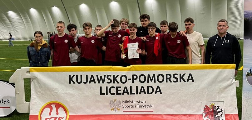 Chełmno czwarte w Wojewódzkiej Piłkarskiej Licealiadzie