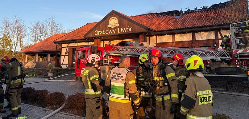 Nowe informacje w sprawie pożaru "Grabowego Dworu"
