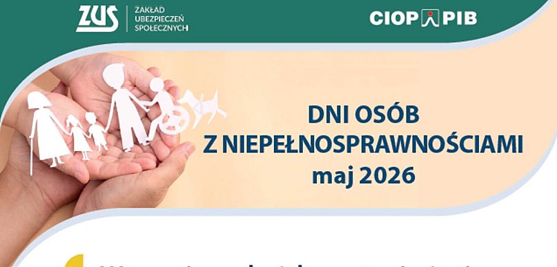 ZUS zaprasza na Dni Osób z Niepełnosprawnościami
