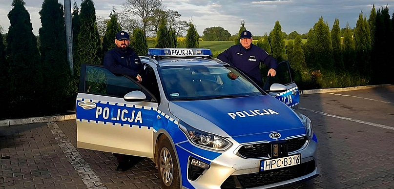 Do chełmińskiej komendy wpłynęły słowa uznania dla policjantów z Lisewa
