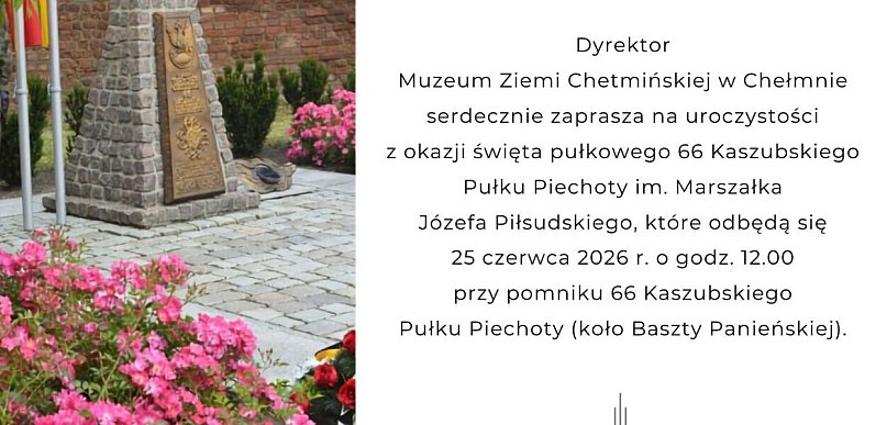 Uroczystości z okazji święta pułkowego 66 Kaszubskiego Pułku Piechoty