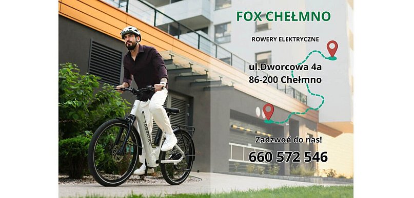 Elektryczny rower w Chełmnie? To najlepsza decyzja, jaką możesz podjąć tego lata!