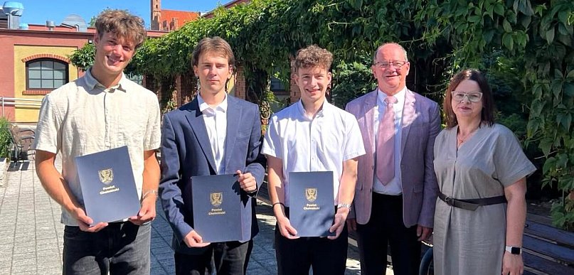 Poznajcie uczniów z Nagrodami Starosty Chełmińskiego!