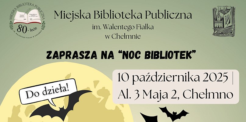 Zapraszamy na Noc Bibliotek pod hasłem "DO DZIEŁA" - 95602