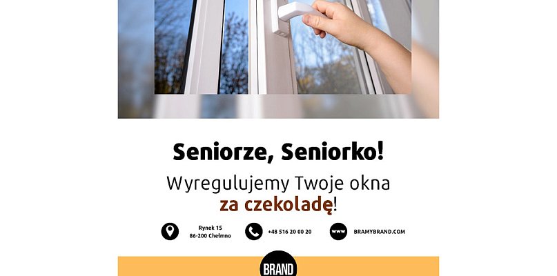 Zamów darmowe regulowanie okien w mieszkaniach seniorów - 96447