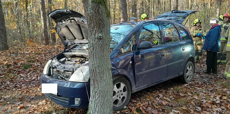 Dwie osoby trafiły do szpitala po wypadku w Raciniewie - 97103