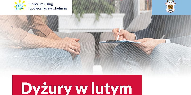 Dyżury w lutym w Punkcie Konsultacyjnym