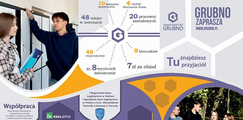 Spotkanie z ciekawymi zawodami w ZS CKZ w Grubnie