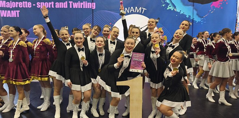 Wyniki naszych mażoretek na Mistrzostwach Polski Mażoretek WAMT