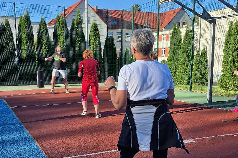 ZUMBA na Orliku w Kijewie Królewskim