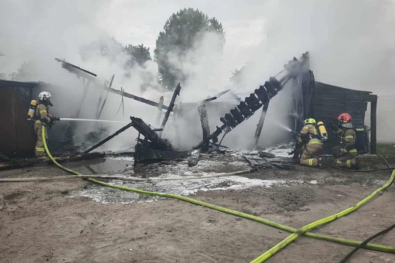 Pożar w Dorposzu Chełmińskim – dramat o poranku