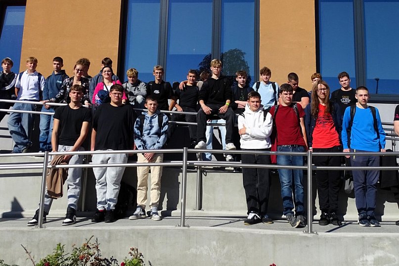 Gościliśmy uczniów Zespół Szkół CKZ w Grubnie