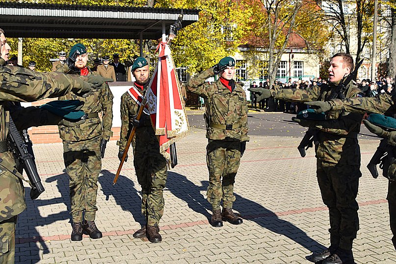 Uroczysta Przysięga Wojskowa Żołnierzy DZSW