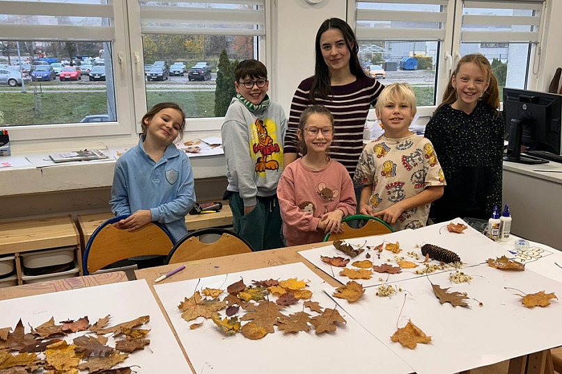 Podczas warsztatów Mandale Landart tworzyliśmy dzieła