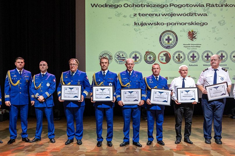 Odważni i niezawodni: wyróżnienia dla ratowników WOPR