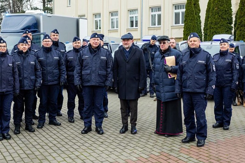 Nowoczesny sprzęt dla policji