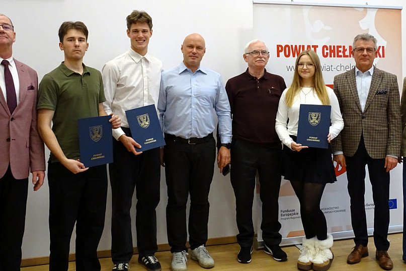 Poznajcie młodych stypendystów Powiatu Chełmińskiego!