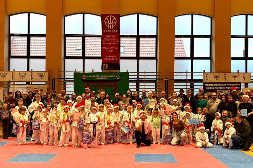 Wspaniała atmosfera na Gwiazdkowym Turnieju Kyokushin Karate