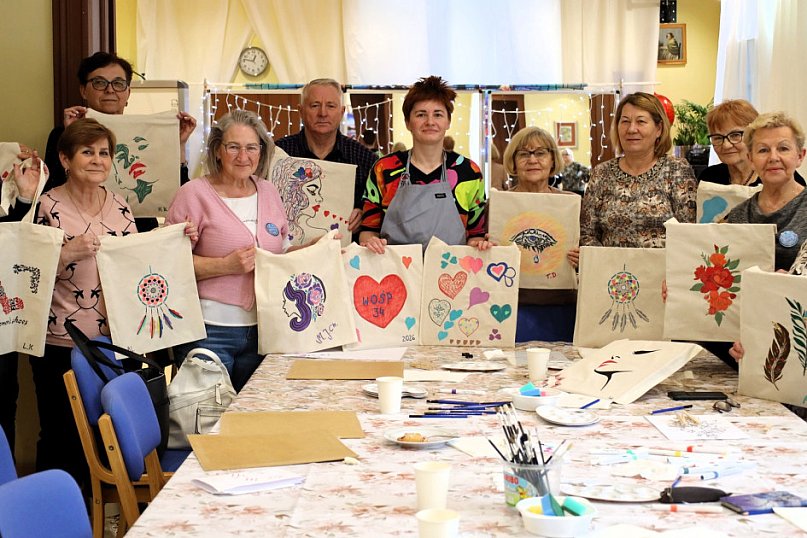 Tak było na warsztatach malarskich w Unisławiu