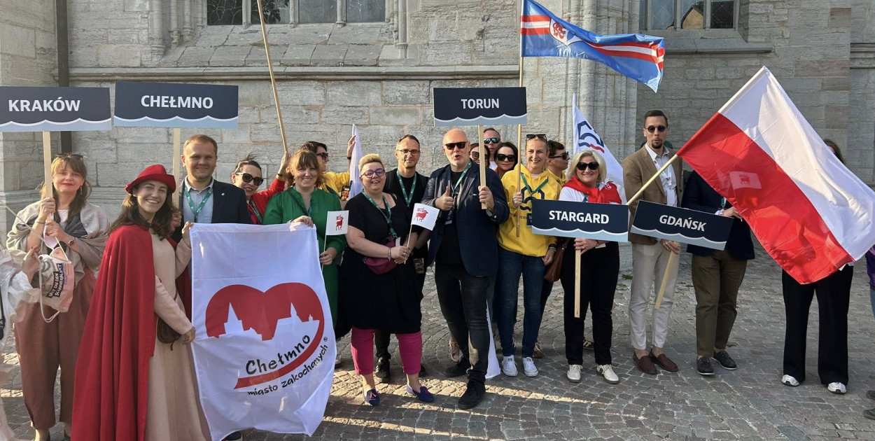 Przedstawiciele Chełmna na  45. Zjeździe Hanzy
