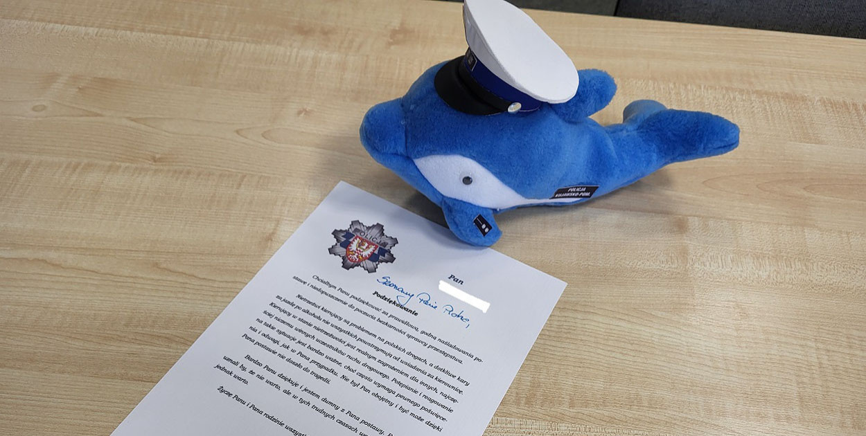 Nietrzeźwy kierujący zatrzymany dzięki postawie innego kierowcy